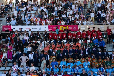 Xüsusi olimpiya birləşmiş futbol dünya kubokunun açılış mərasimi keçirilib
