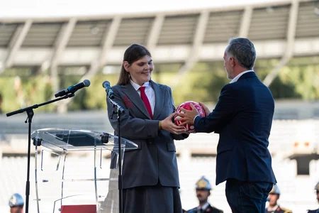 Xüsusi olimpiya birləşmiş futbol dünya kubokunun açılış mərasimi keçirilib