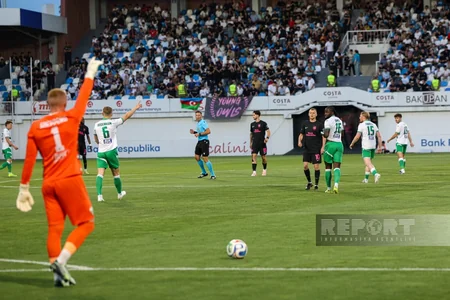 UEFA Çempionlar Liqası: Sabah - TNS oyununda ilk hissə başa çatıb - YENİLƏNİB