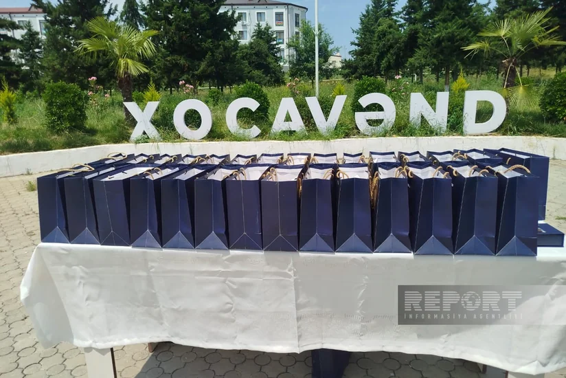 Növbəti köç karvanı Xocavənd şəhərinə çatıb, açarlar təqdim olunub - YENİLƏNİB-2