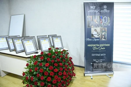 Mətbuat Şurasında Mirzə Əsgərovun 70 illik yubileyinə həsr olunmuş dəyirmi masa keçirilib