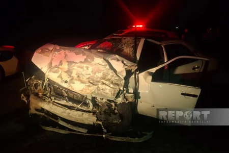 Samuxda ağır yol qəzası olub, ölən və xəsarət alanlar var