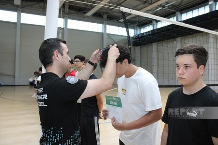Cyber Summer School 2026 çərçivəsində voleybol turniri keçirilib