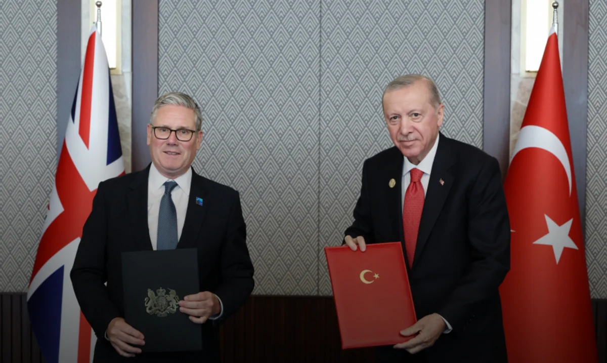 Türkiye, UK ink security, defense partnership agreement
