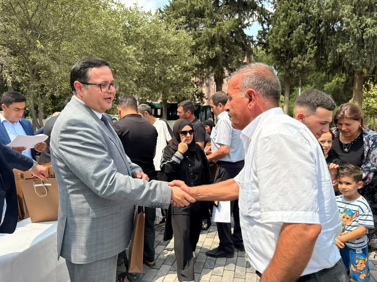 Xocavəndin iki kəndinə ilk köç karvanı çatıb, mənzillərin açarları təqdim olunub - YENİLƏNİB-2