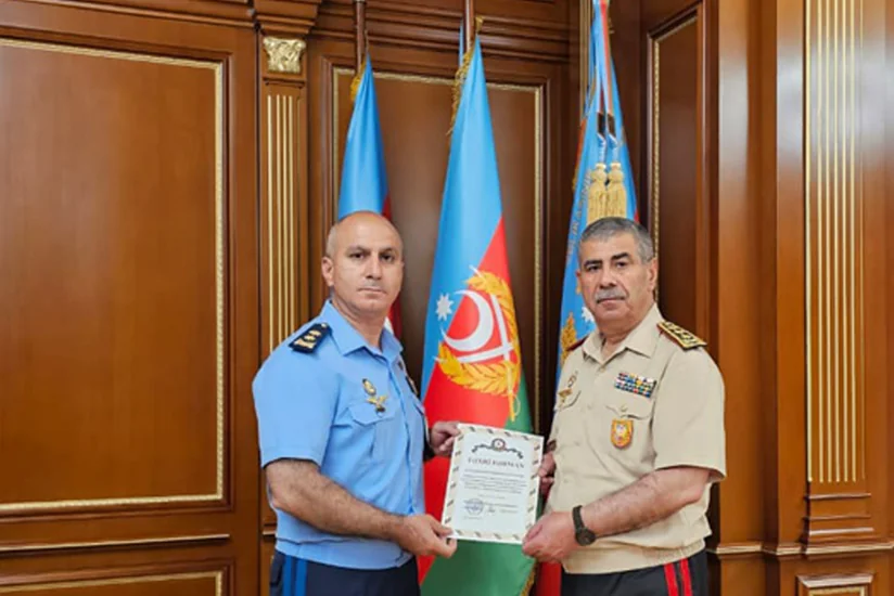 Zakir Hasanov awards Air Force and Special Forces Commanders