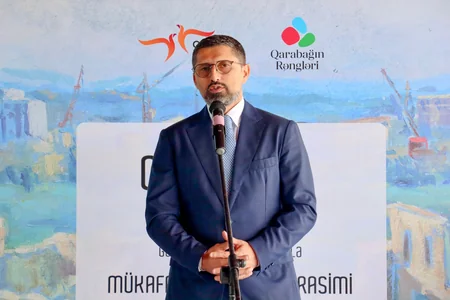 Gənc rəssamlar Qarabağın bərpasını əks etdirən 29 sənət əsəri ərsəyə gətirib
