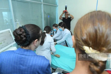 Yeni Klinikada Tibbi Tədris - Simulyasiya Mərkəzinin açılışı olub