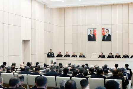 Daxili İşlər Nazirliyində 6 ayın yekunları müzakirə olunub