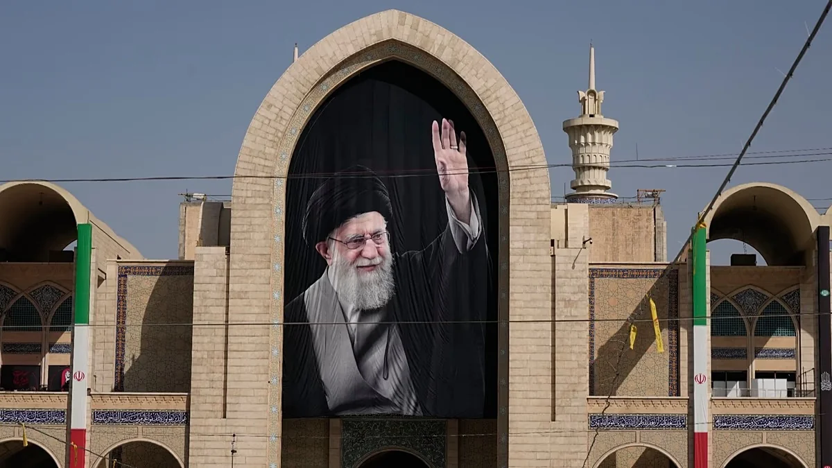 Former Iranian leader Ali Khamenei's burial begins in Mashhad