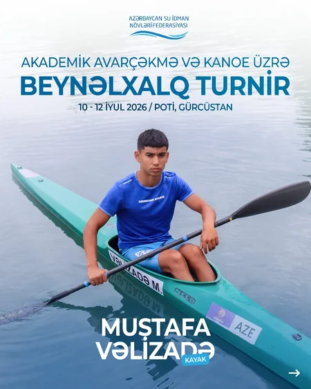 Azərbaycanı Gürcüstandakı beynəlxalq reqatada 12 idmançı təmsil edəcək