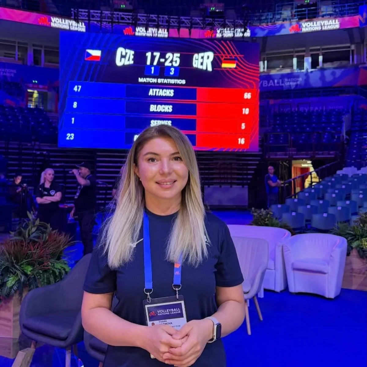 Vüsalə Kazımova Millətlər Liqasında FIVB-nin tibbi nümayəndəsi olacaq