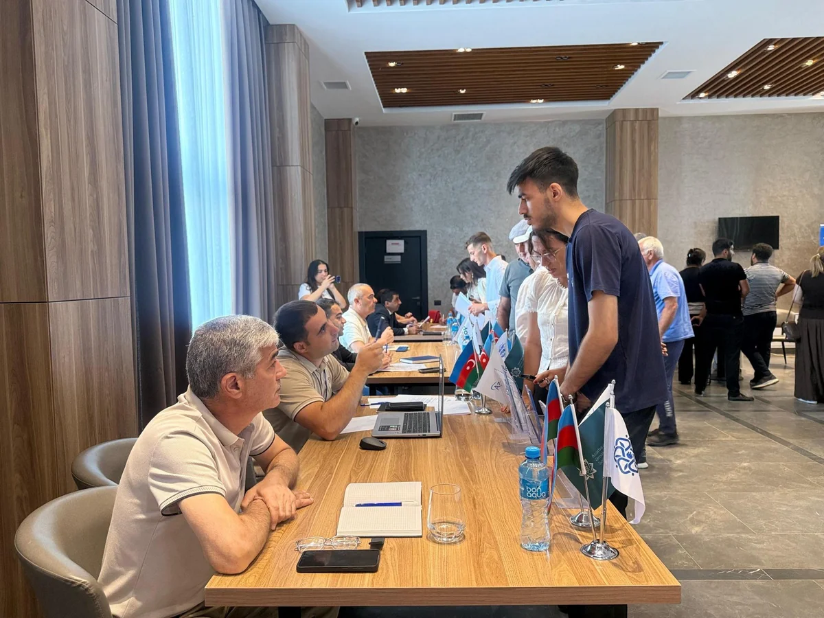 Ağalıda növbəti əmək yarmarkası keçirilib, 80 vakansiya təqdim edilib