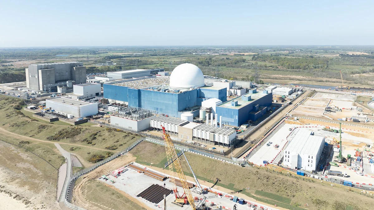 Великобритания продлила срок эксплуатации АЭС Sizewell B до 2055 года