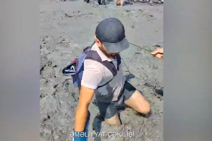 Zaqatalada sel səbəbindən köməksiz qalan beş nəfər xilas edilib