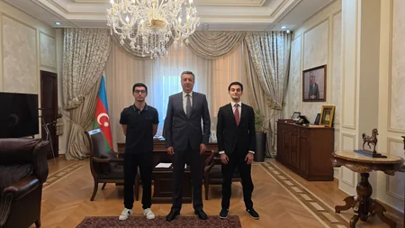 ADA Universitetinin tələbələri Azərbaycanın Gürcüstandakı səfirliyində təcrübə keçiblər