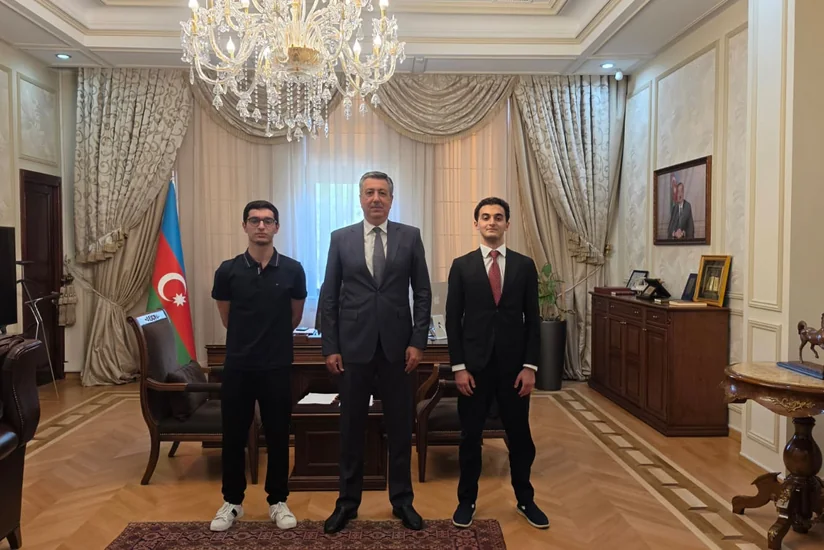 ADA Universitetinin tələbələri Azərbaycanın Gürcüstandakı səfirliyində təcrübə keçiblər
