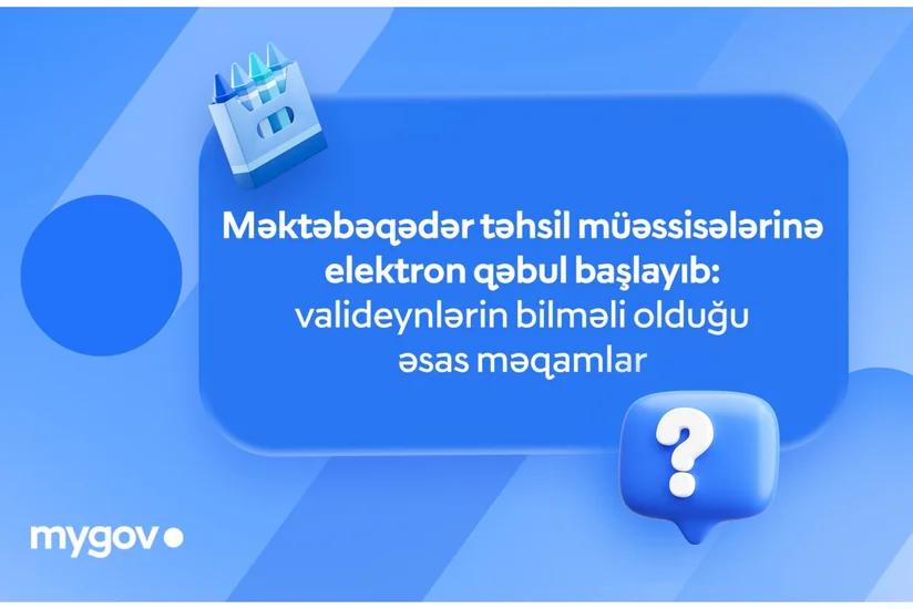 Məktəbəqədər təhsil müəssisələrinə elektron qəbul başlayıb: valideynlərin bilməli olduğu əsas məqamlar