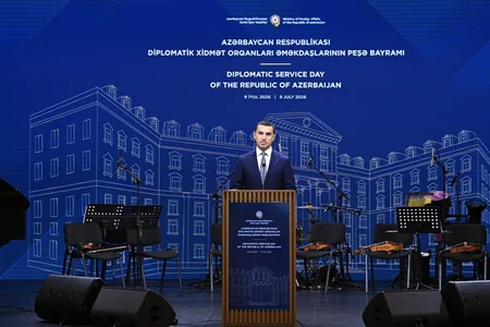 Azərbaycanın diplomatik xidmət orqanları əməkdaşlarının peşə bayramı günü münasibətilə rəsmi qəbul olub