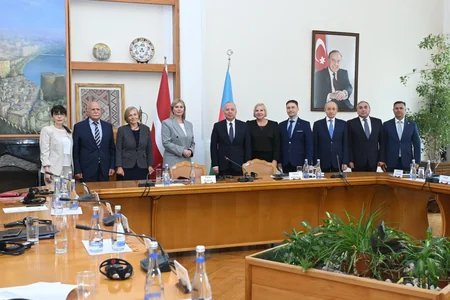 Azərbaycan ilə Latviya Konstitusiya Məhkəmələri arasında ortaq məsələlər müzakirə olunub