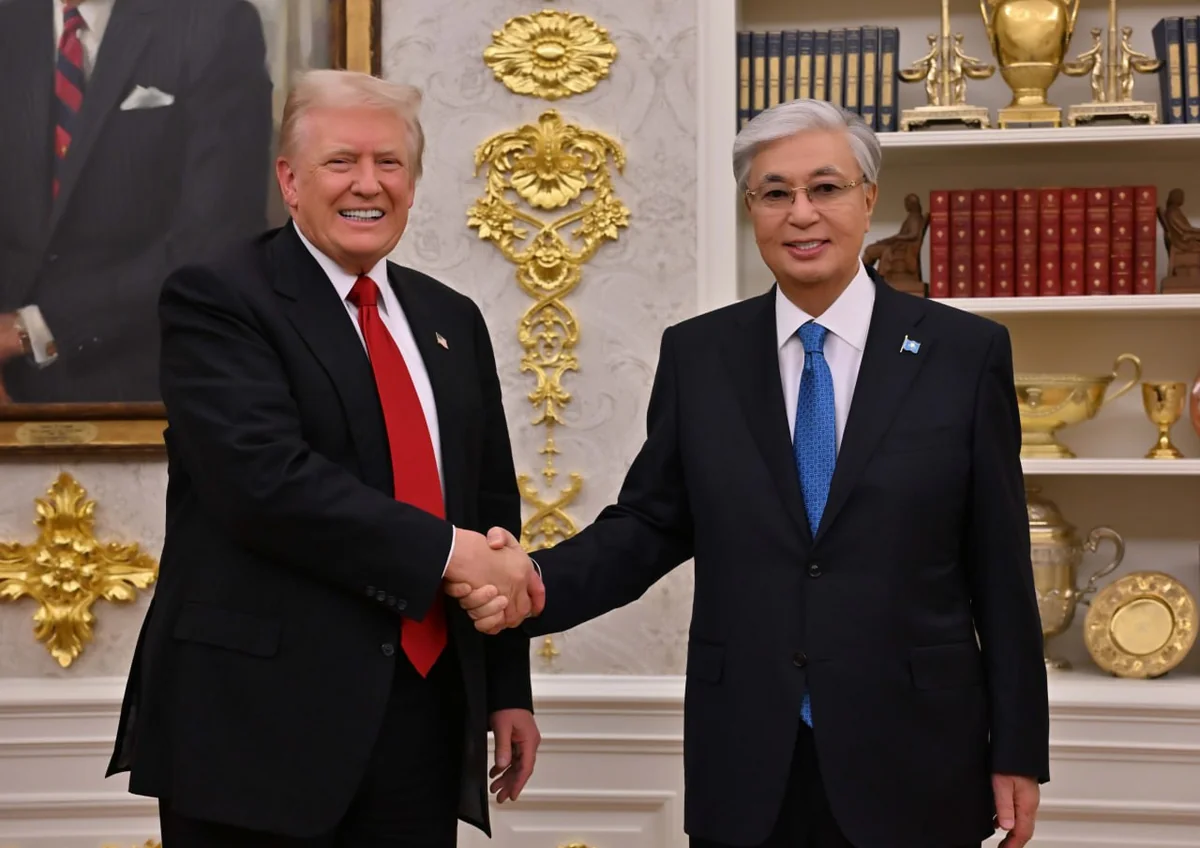 Tokayev Trampın siyasətini dəstəklədiyini bildirib, onu Qazaxıstana səfərə dəvət edib