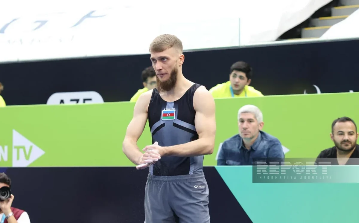 Azərbaycan gimnastı Mixail Malkin: Dünya Kubokunda qarşıma qoyduğum məqsədə çatmağı bacardım