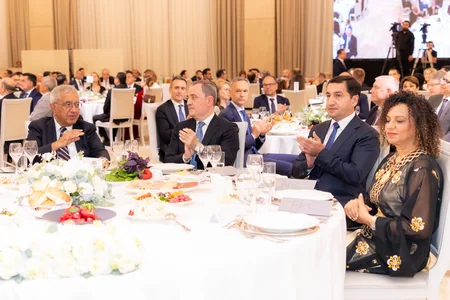 Azərbaycanın diplomatik xidmət orqanları əməkdaşlarının peşə bayramı günü münasibətilə rəsmi qəbul olub