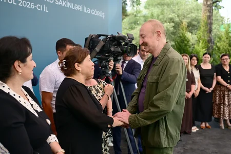Prezident İlham Əliyev Xocavənd rayonunun Quzeyxırman kəndində olub