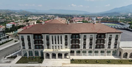Prezident İlham Əliyev Xankəndi hotelinin açılışında iştirak edib