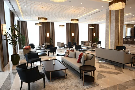 Prezident İlham Əliyev Xankəndi hotelinin açılışında iştirak edib