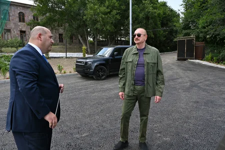 Prezident İlham Əliyev Xocavənd rayonunun Quzeyxırman kəndində olub