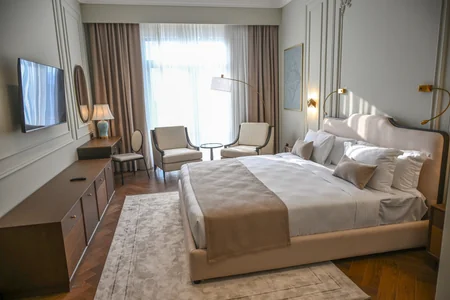 Prezident İlham Əliyev Xankəndi hotelinin açılışında iştirak edib