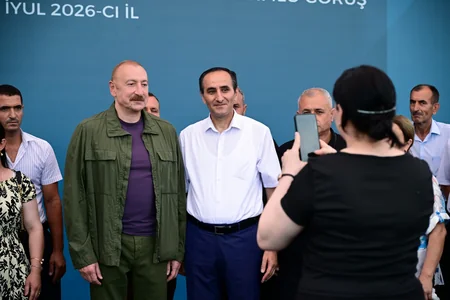 Prezident İlham Əliyev Xocavənd rayonunun Quzeyxırman kəndində olub