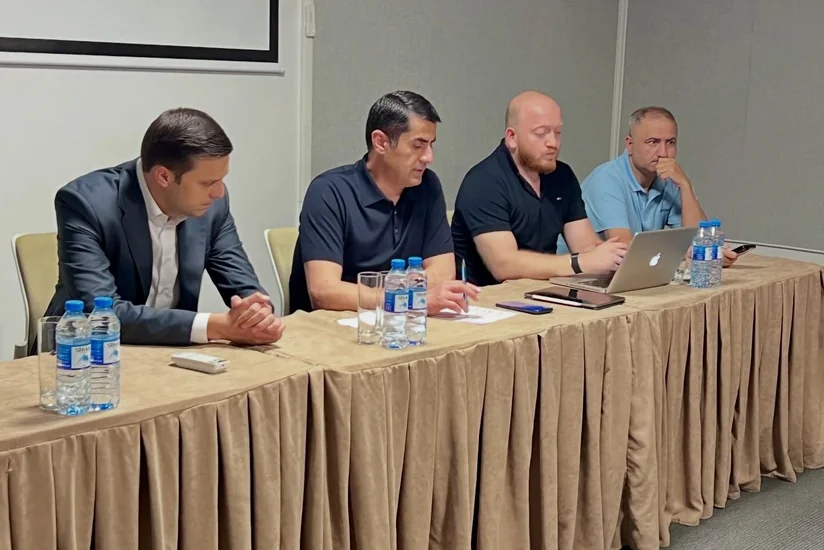 Milli Gimnastika Arenasında Avropa çempionatı ilə bağlı təşkilati məsələlər müzakirə edilib