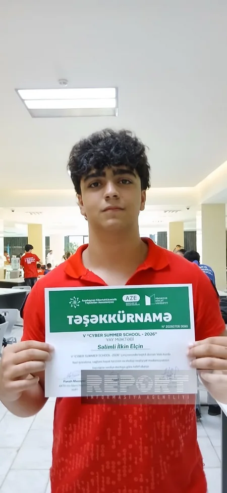 V Cyber Summer School 2026 kiber düşərgəsi başa çatıb