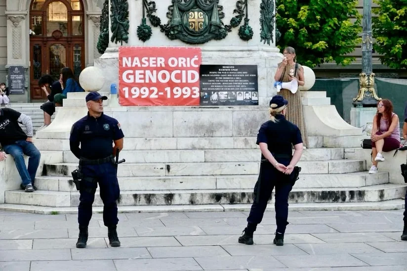 Belqradda Srebrenitsa soyqırımının qurbanları anılıb