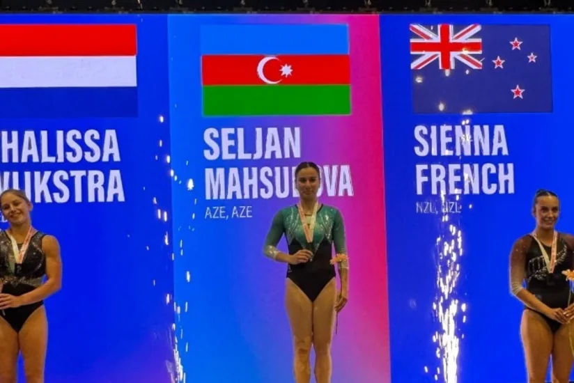 Azərbaycan gimnastları Portuqaliyada beynəlxalq turniri 12 medalla başa vurublar