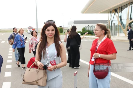IV Şuşa Qlobal Media Forumunun iştirakçılarının Qarabağa səfəri başlayıb