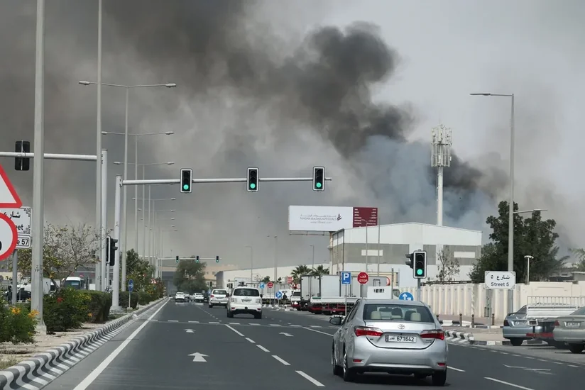 Qatar says 3 injured by falling debris after intercepting Iranian attacks