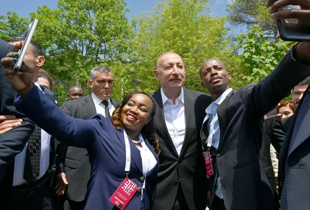 Prezident İlham Əliyev IV Şuşa Qlobal Media Forumunun açılışında iştirak edib - YENİLƏNİB-3