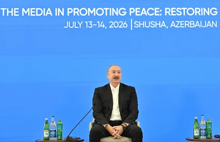 Azərbaycan Prezidenti IV Şuşa Qlobal Media Forumunun açılışında iştirak edir - YENİLƏNİB