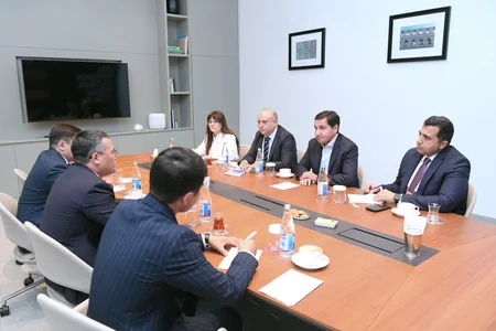 Hikmat Hajiyev, Kazakh officials discuss media cooperation