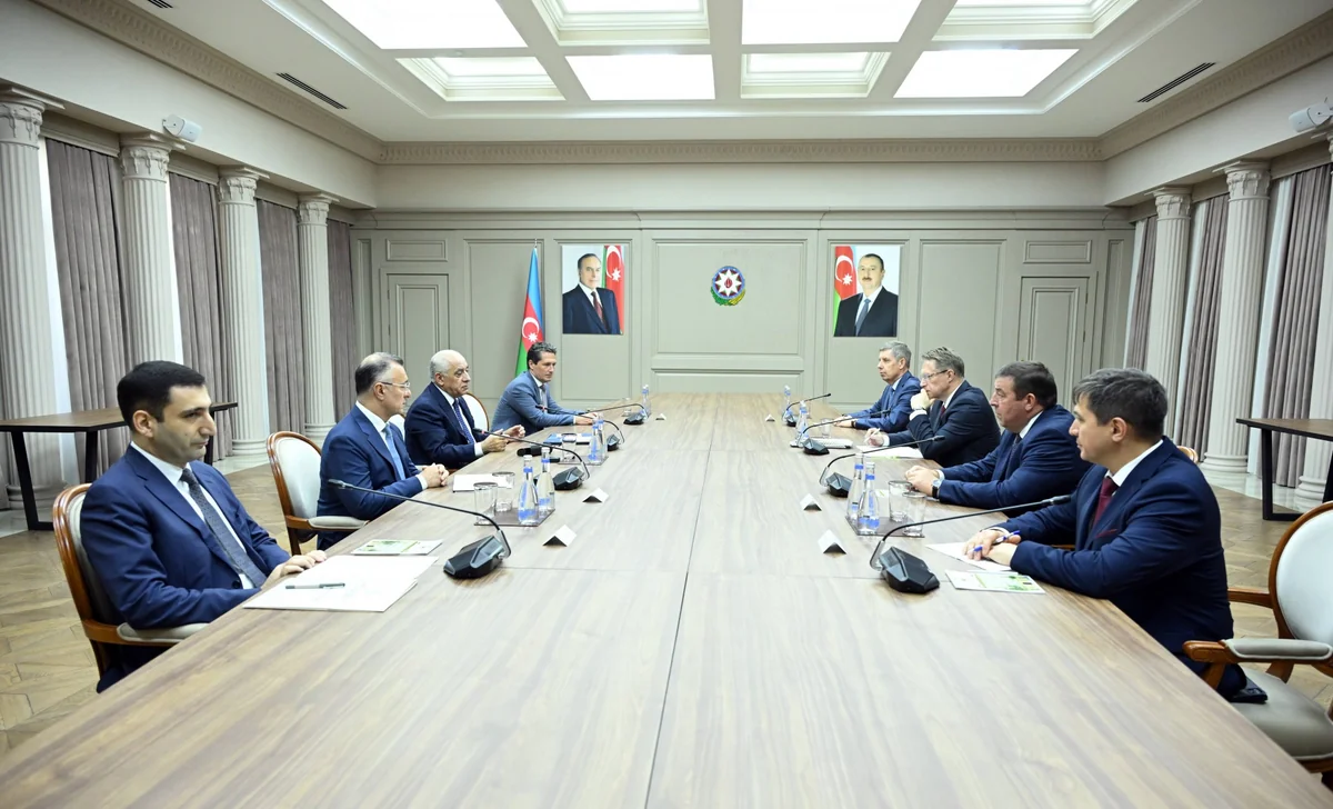 Azerbaijan PM meets Russian health minister