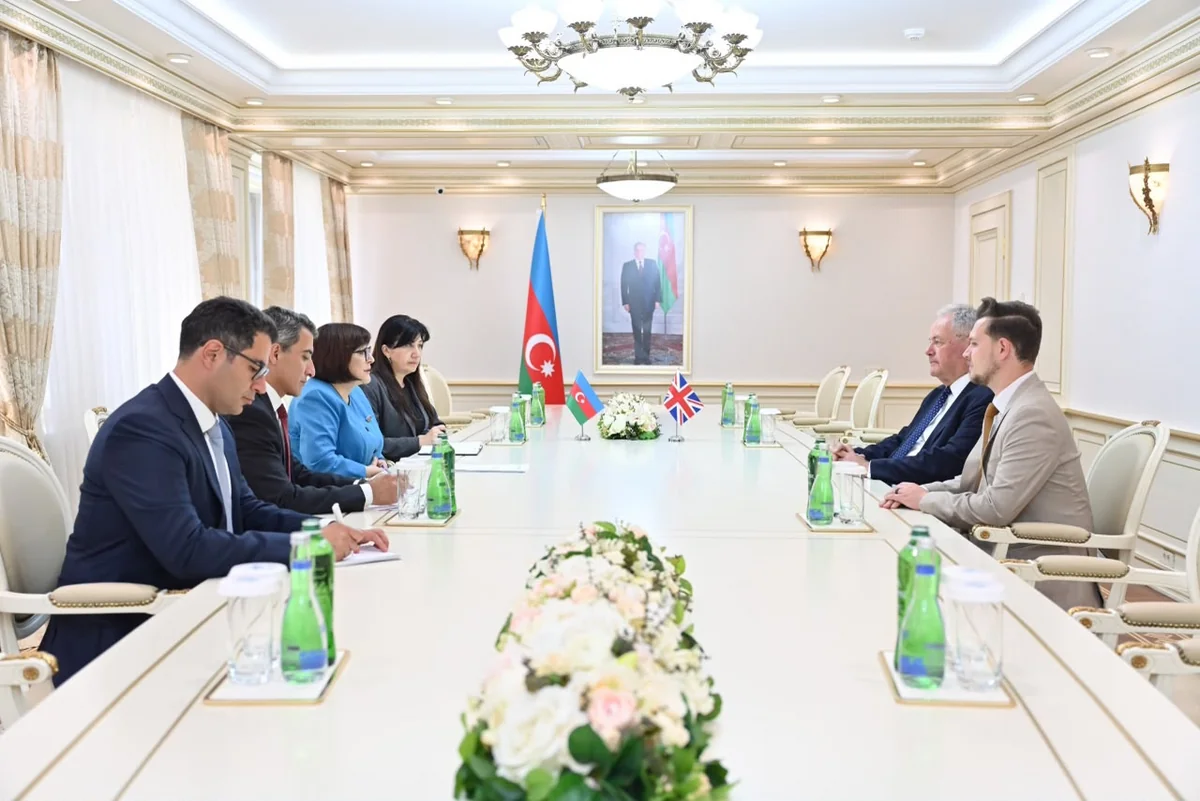 Sahiba Gafarova briefs British MP on reconstruction in Azerbaijan's liberated territories