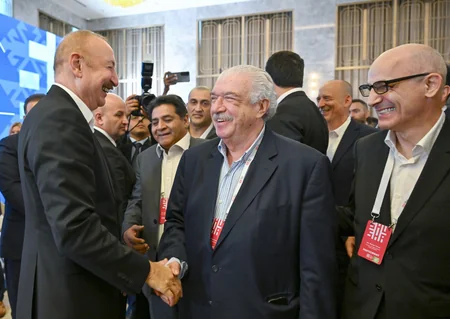 Prezident İlham Əliyev IV Şuşa Qlobal Media Forumunun açılışında iştirak edib - YENİLƏNİB-3