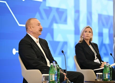 İlham Əliyev IV Şuşa Qlobal Media Forumunun açılışında iştirak edib - YENİLƏNİB-2
