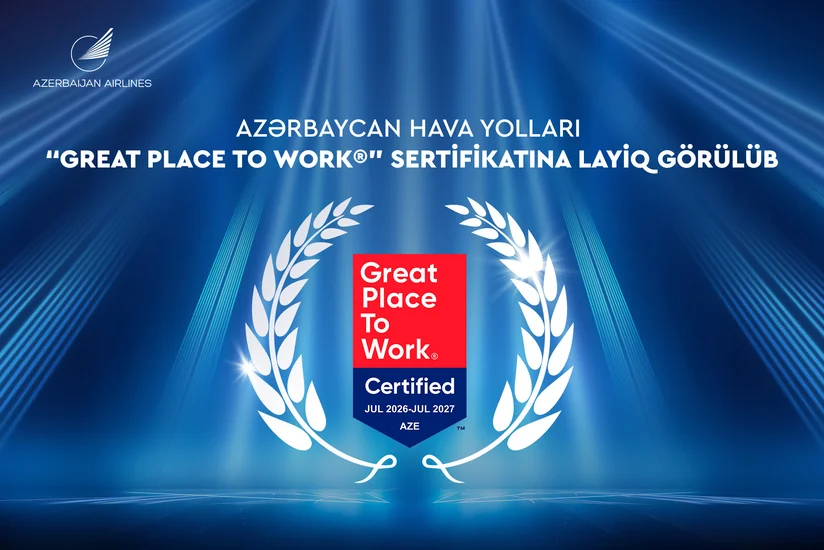 Azerbaijan Airlines receives Great Place to Work Certification for first time
