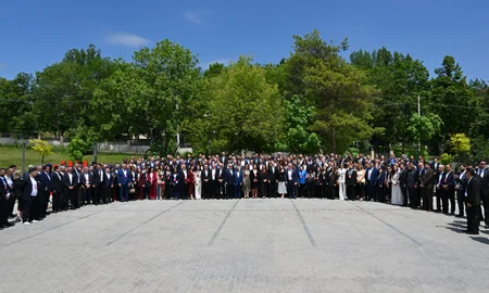 Prezident İlham Əliyev IV Şuşa Qlobal Media Forumunun açılışında iştirak edib - YENİLƏNİB-3