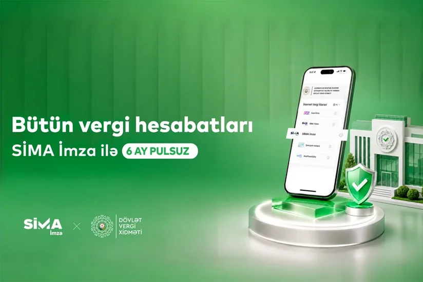 SİMA İmza ilə bütün vergi xidmətləri cibinizdə