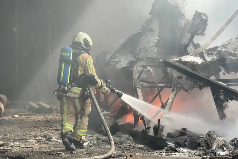 В Брюсселе произошел сильный пожар в жилом комплексе, погибли несколько человек